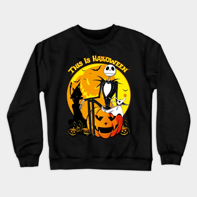 This Is Halloween Crewneck Sweatshirt by Scud"